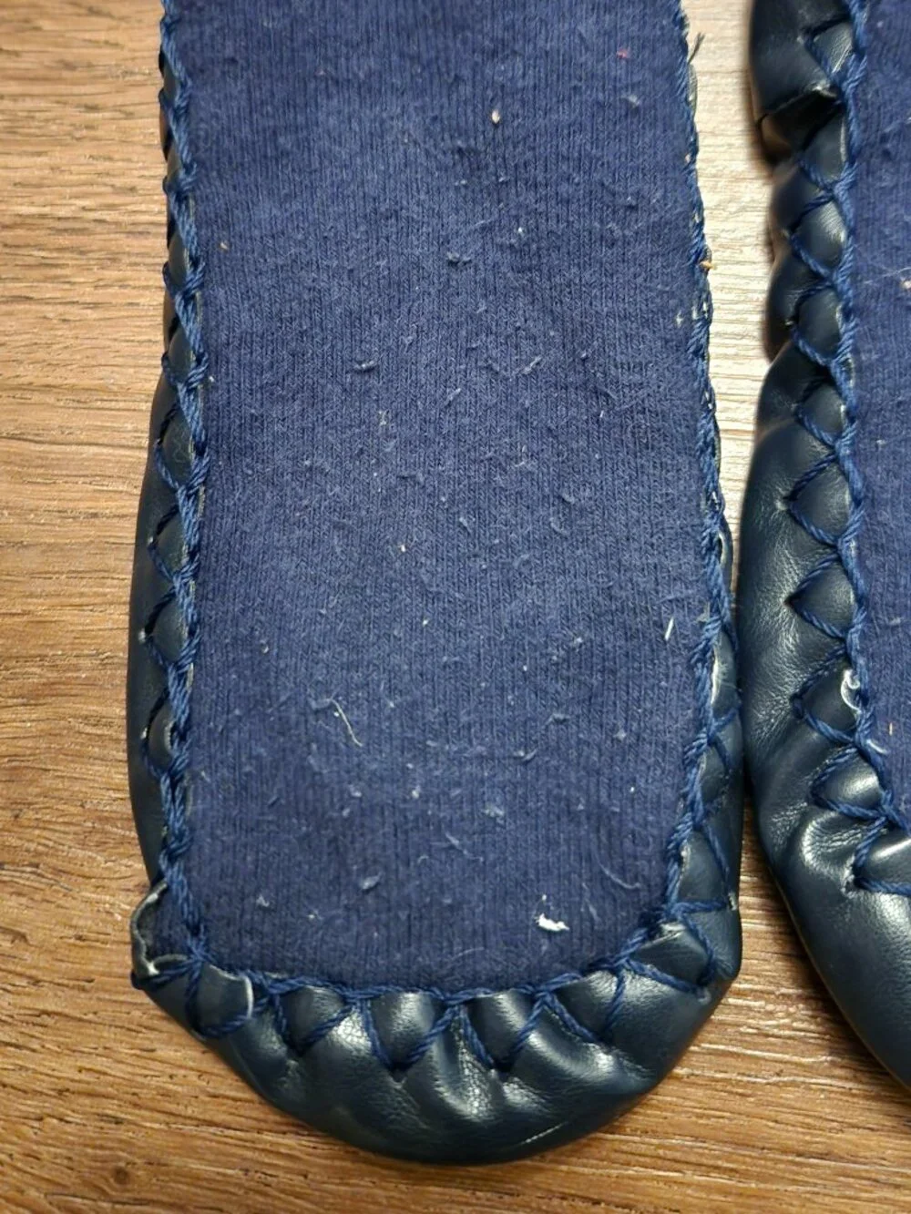 HANNA ANDERSSON Slipper Sock Moccasin - 1-3Y (PRE-LOVED)